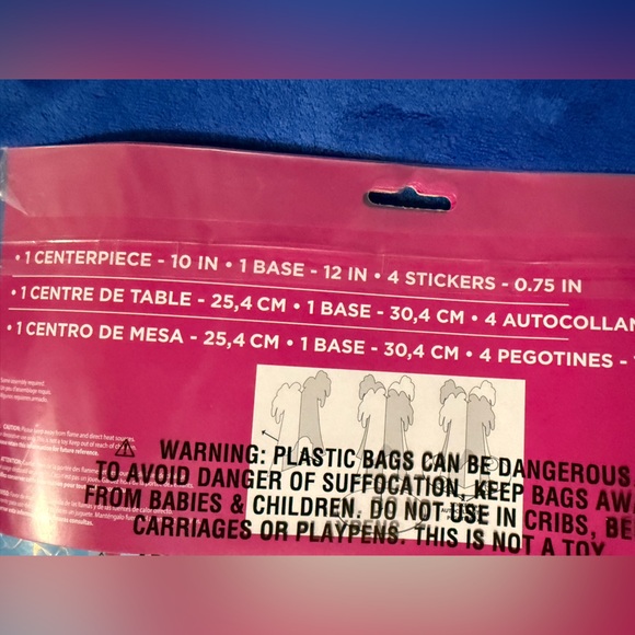 Barbie Set of Beach Party Supplies Pink Blue Party City NWT - Picture 11 of 15